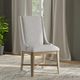 Parker House® Americana Modern 2-Piece Cotton/Weathered Natural Host Dining Chair-1