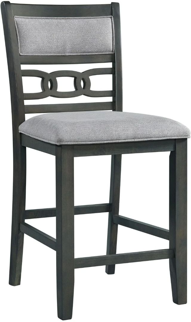Elements International Amherst Gray Counter Side Chair-0