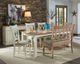 John Thomas Furniture® Customizable Select Bow Unfinished End Shaker Leg Table-1