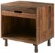 Olliix by INK+IVY Light Brown Multi Renu Solid Wood Nightstand-2