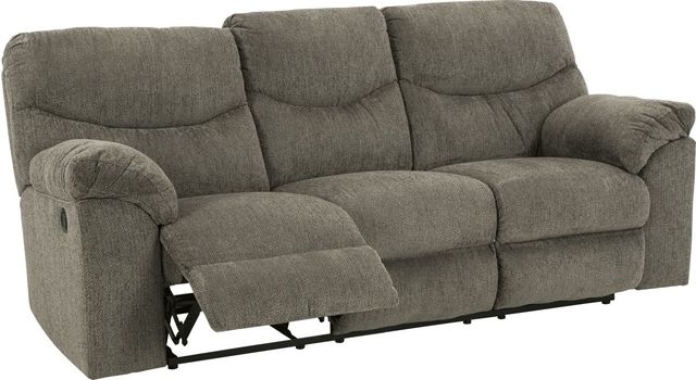 Signature Design by Ashley® Alphons Putty Manual Reclining Sofa-1