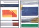 Classy Living 2-Piece Geometric Color Harmony Diptych Wall Art Set-0