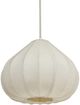 TOV Furniture Zubeda White Small Cotton Teardrop Pendant Lamp-0