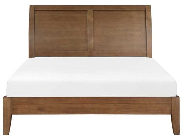 Homelegance® Evans Light Brown Queen Platform Bed-2