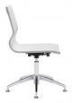 Zuo® Glider White Conference Office Chair-2