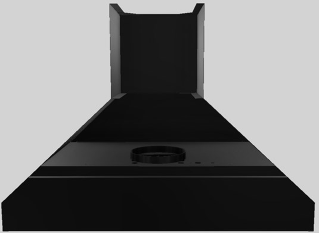 Vent-A-Hood® 42" Black Wall Mounted Range Hood-2
