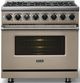 Viking® 7 Series 36" Nantucket Pro Style Dual Fuel Range-2