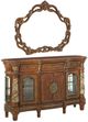 Michael Amini® Villa Valencia® Classic Chestnut Sideboard with Mirror-0