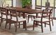 A-America® Voss Sable/Warm Brown Upholstered Dining Side Chair-1
