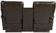 La-Z-Boy® Mateo Charcoal Leather Power Wall Reclining Loveseat with Console and Headrest-5