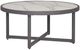 Signature Design by Ashley® North Island Beige Outdoor Cocktail Table with Gray Base-0