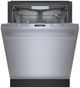 Bosch® 800 Series 24" Stainless Steel Top Control Built-In Dishwasher-1