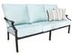 CabanaCoast® Customizable Verona Aluminum Outdoor Sofa-0