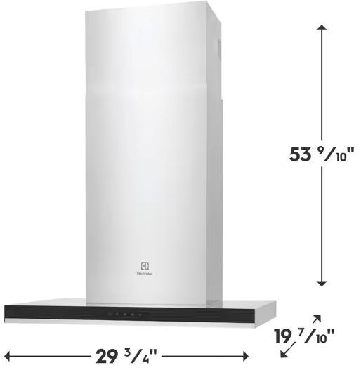Electrolux Stainless Steel 30" Wall Mounted Range Hood-1