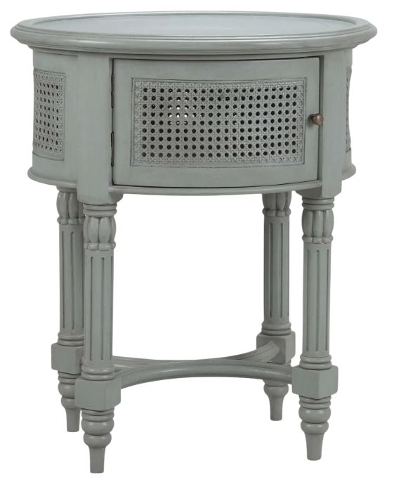 Bramble Customizable Montego Oval Side Table-0
