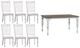Liberty Furniture Magnolia Manor 7-Piece Antique White/Weathered Bark Optional Dining Table Set-0