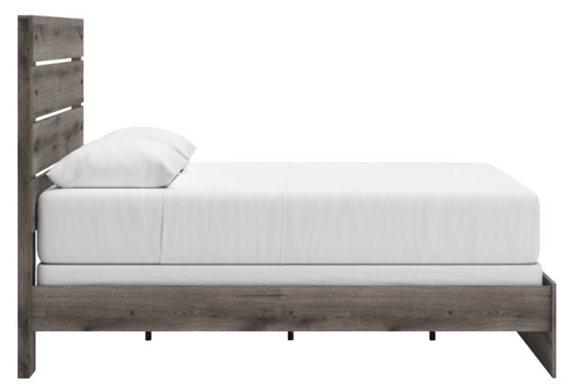 Graystorm King Panel Bed - Brown Gray Graystorm King Panel Bed - Brown Gray