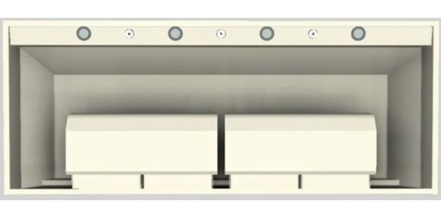 Vent-A-Hood® Designer Series 60" Biscuit Wall Mounted Range Hood-3