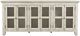 Jofran Inc. Rustic Shores Scrimshaw Cream 6-Door Low Accent Cabinet-2