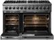 Viking® 5 Series 48" Damascus Gray Pro Style Dual Fuel Range-1