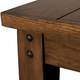 Liberty Furniture Lake House Rustic Brown Oak Square Lamp Table-3