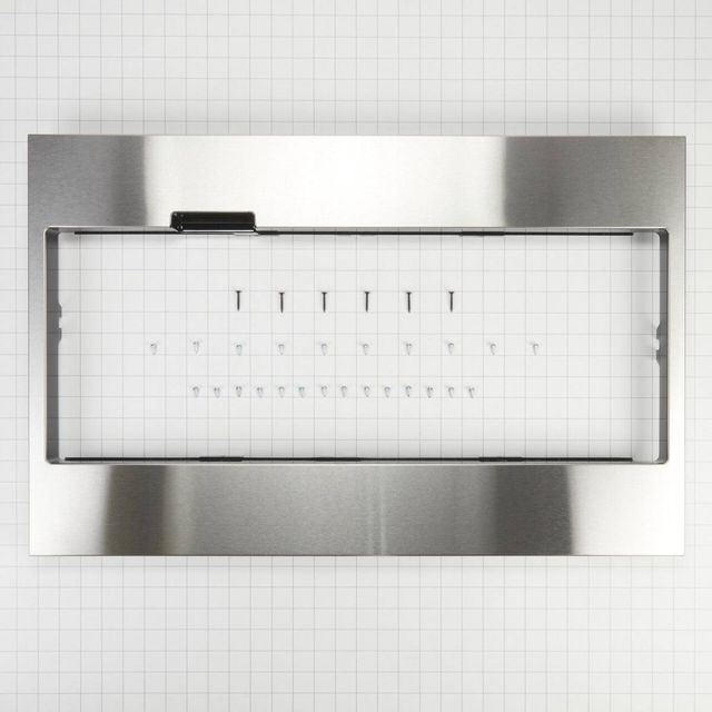 Whirlpool® Stainless Steel Built In Microwave Trim Kit-2
