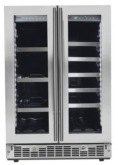 Silhouette® Professional™ Lorraine 4.7 Cu. Ft. Stainless Steel Wine Cooler