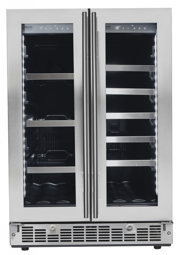 Silhouette® Professional™ Lorraine 4.7 Cu. Ft. Stainless Steel Wine Cooler-0
