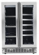 Silhouette® Professional™ Lorraine 4.7 Cu. Ft. Stainless Steel Wine Cooler-0