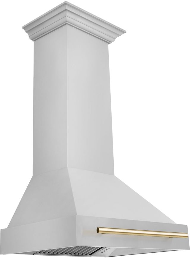 ZLINE Autograph Edition 30" Stainless Steel Wall Mounted Range Hood -3
