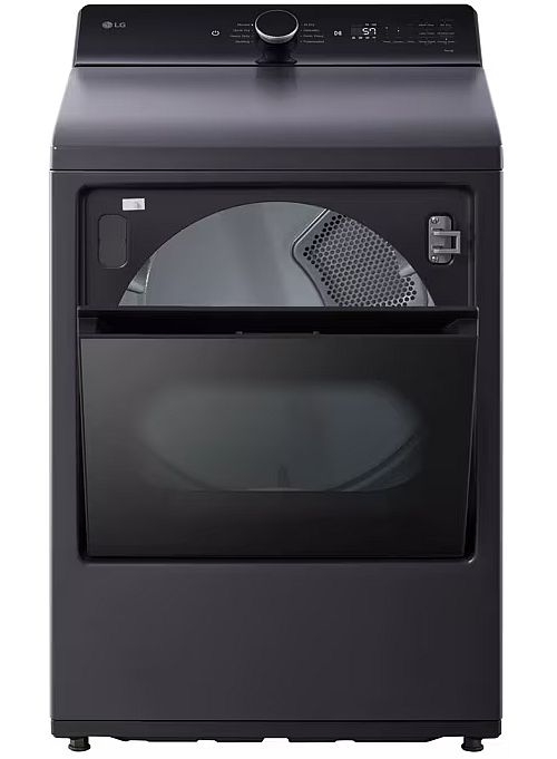 LG 7.3 Cu. Ft. Matte Black Vented Electric Dryers-2