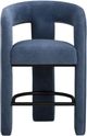 TOV Furniture Malone Blue Denim Chenille Counter Stool-2