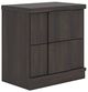 Signature Design by Ashley® Shaehartin Dark Brown 2-Drawer Nightstand-0