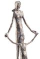 Giftcraft Black/Gold Mother and Child Figurine-1