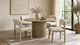Coaster® Hamlyn 5-Piece Cream/Natural Oak Dining Table Set-1