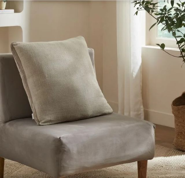 Renwil® Normand Taupe 20''x20'' Decorative Pillow-3