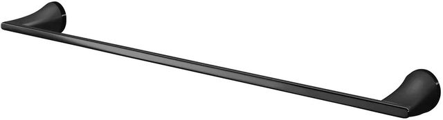 DXV Modulus Matte Black 18" Towel Rack-1