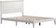 Rize Home Cottage Style Gloss White Twin Panel Bed-0