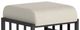 Homecrest™ Outdoor Living Customizable Liberty Cushion Aluminum/Fabric Outdoor Ottoman-1