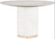 Hooker® Furniture Eleana Faux Onyx Round Dining Table with Sunlit Bronze Base-4