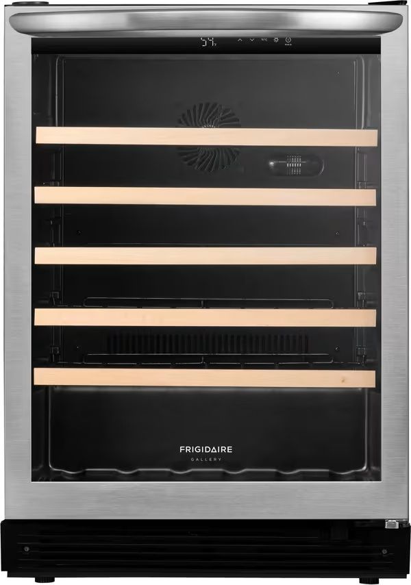 Frigidaire Gallery® 24" 5.3 Cu. Ft. Stainless Steel 57 Bottle Wine Cooler-0