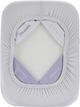DreamFit® DreamChill™ White Split Head Queen Mattress Protector-3