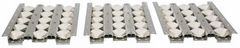 Coyote® Outdoor Living 3 Piece 34" Stainless Steel Ceramic Briquette Flame Tamer Set