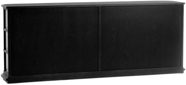Classic Home Carson Loft Black 4-Door Cabinet-4