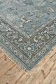 Feizy Ustad Steel/Chocolate 2'6" x 8' Runner Rug-1