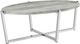 Elements International Landry 3-Piece Grey/Chrome Table Set-1