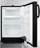 Summit® 2.7 Cu. Ft. Black Under the Counter Refrigerator-2