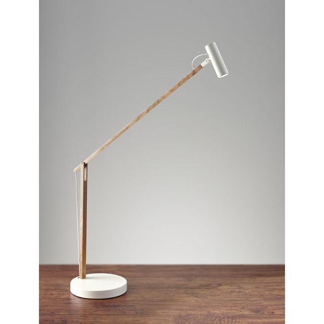 Adesso® Ads360 Crane White Led Desk Lamp-1