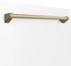 ZLINE Autograph Edition 18" White Matte with Champagne Bronze Handle Dishwasher Panel-1