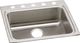 Elkay Lustertone® Classic Lustrous Satin 25" x 22" x 6" 5-Hole Single Bowl Drop-In ADA Sink-0